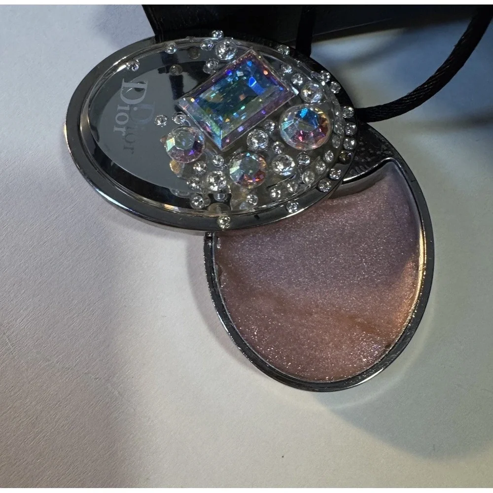 DIOR Cristal Boreal Crystal Gloss Jewel Necklace 251 Pink Crystal  NIB - Picture 6 of 6